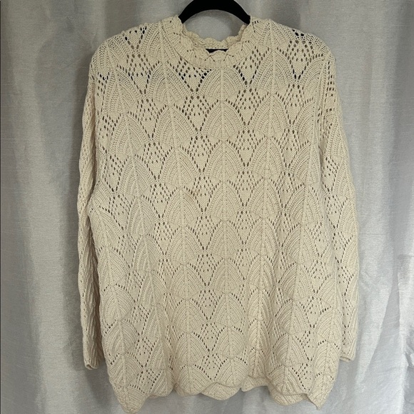 Kookai Sweaters - Kookai Cream Knit Sweater